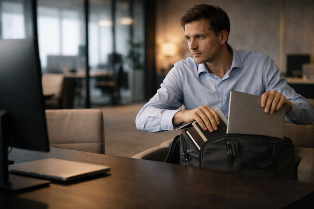 Quitter un emploi toxique